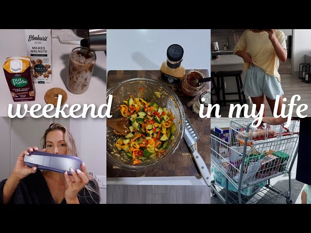 VLOG:at home IPL hair removal, costco haul, viral tiktok recipe, Rhode blush first impression + more