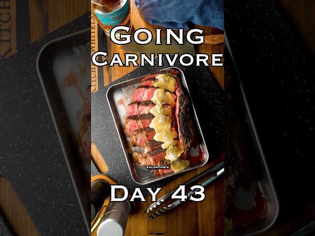 Going Carnivore Day 43: Steak Au Poivre! #carnivore #ribeye #steakaupoivre