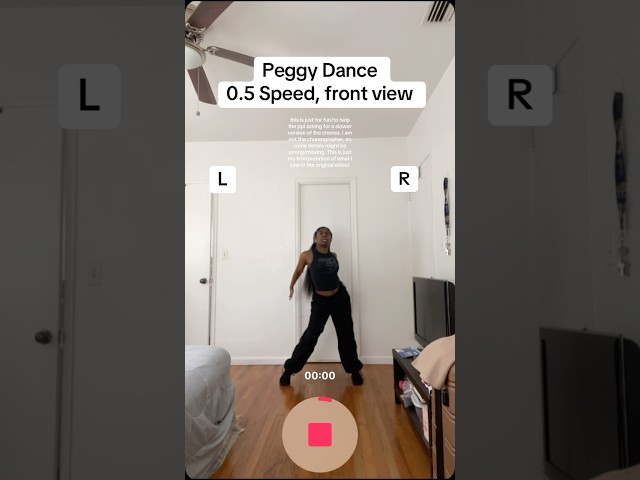 Peggy Dance Tutorial #dance #choreography