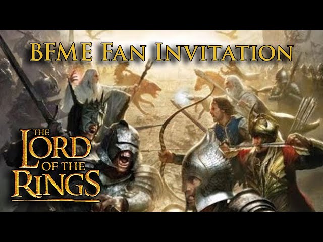 Lord of The Rings | BFME Fan Invitation Gameplay Walkthrough