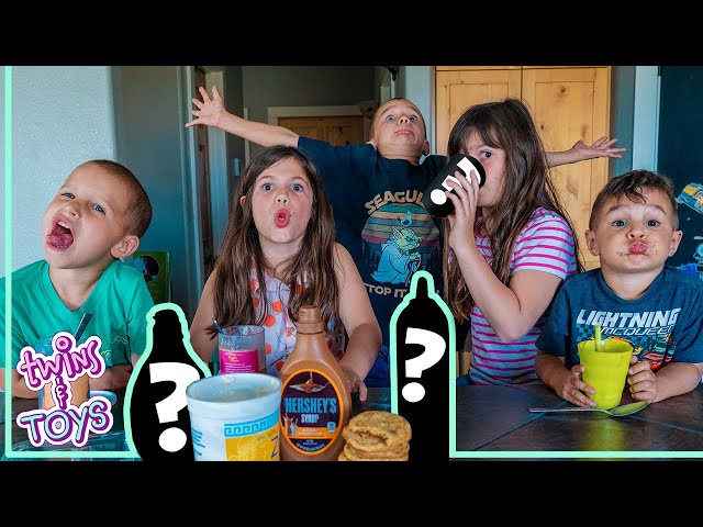 Kate and Lilly's MAGIC Drink Experiment Challenge with BEST Friends!