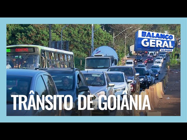 HORÁRIOS DE PICO: TRÂNSITO DE GOIÂNIA EXIGE PACIÊNCIA