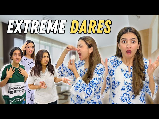 Extreme dare challenge | Bell baja ky bhag jao | Raw egg khao | Hira Faisal | Sistrology