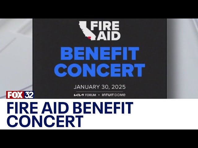 'Fire Aid' concerts to benefit Los Angeles fire victims