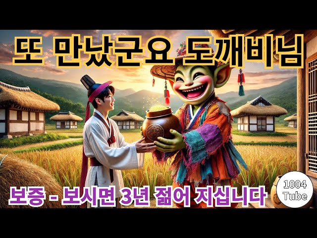 또 만났군요 도깨비님 #도깨비, #도깨비방망이, #설화