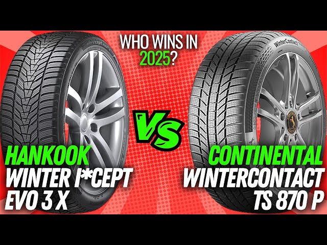 WinterContact TS 870 P vs Winter i*cept evo 3 X – Which Winter Tire is Best for 2025?