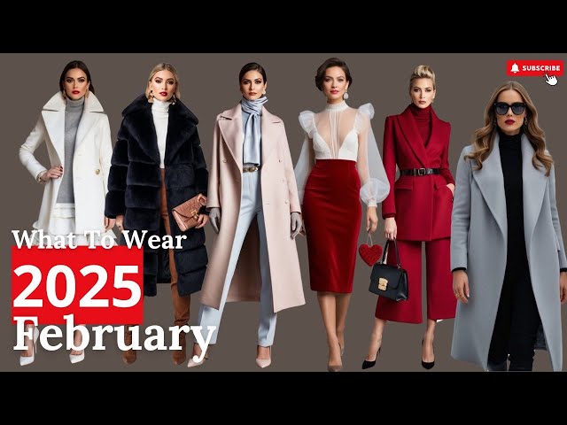 What to Wear in 2025: Top 5 February Feminine Outfits You Need to Copy!