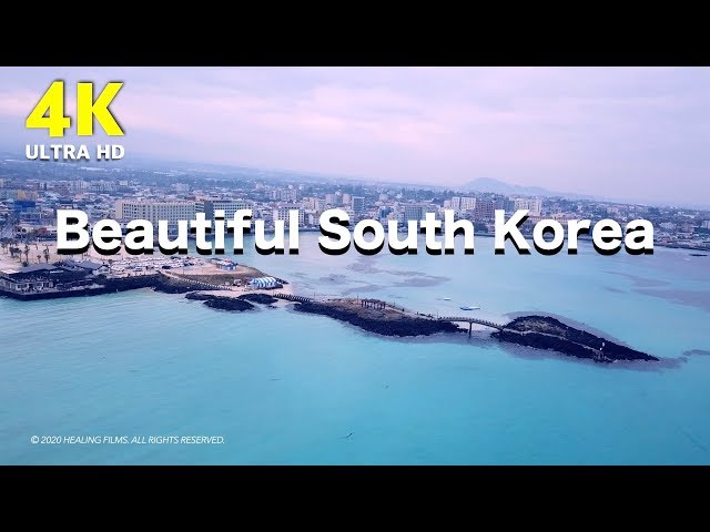 4K UHD | Beautiful South Korea Landscapes