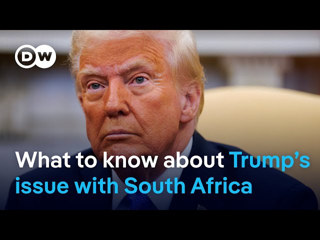 Trump stops all aid to South Africa over land policy | DW News