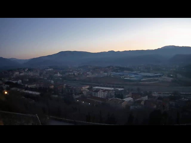 Knin - Croatia live panorama view