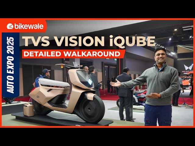 Is TVS Vision iQube the FUTURE of Electric Mobility in 2025? | BikeWale