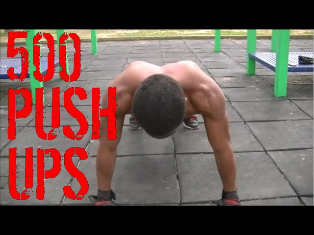 500 PUSH UPS CHALLENGE!