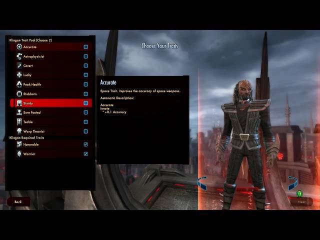 Star Trek Online | Klingon Character Creator