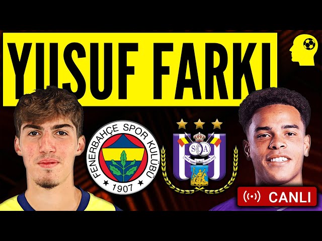 İlk Yarıda İSTEDİĞİMİZİ Aldık! (İY: Fenerbahçe 2-0 Anderlecht)