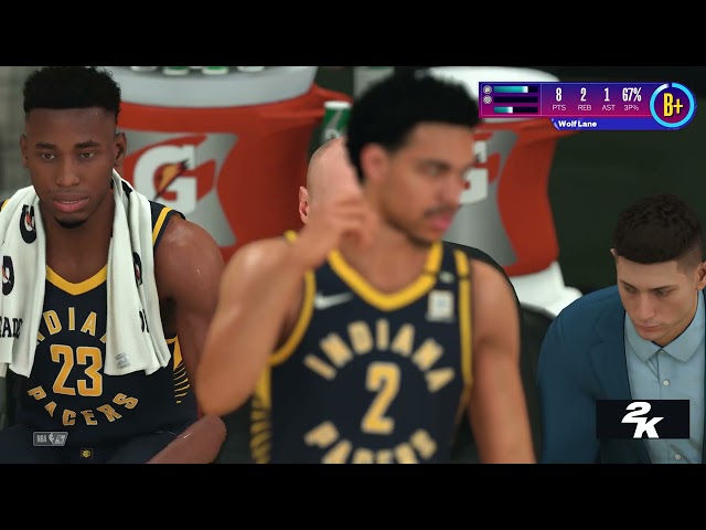 NBA 2K24 Pacers vs. Warriors @ Gainbridge Fieldhouse