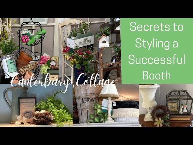 Secrets to Styling a Successful Booth and My Top Staging Tips