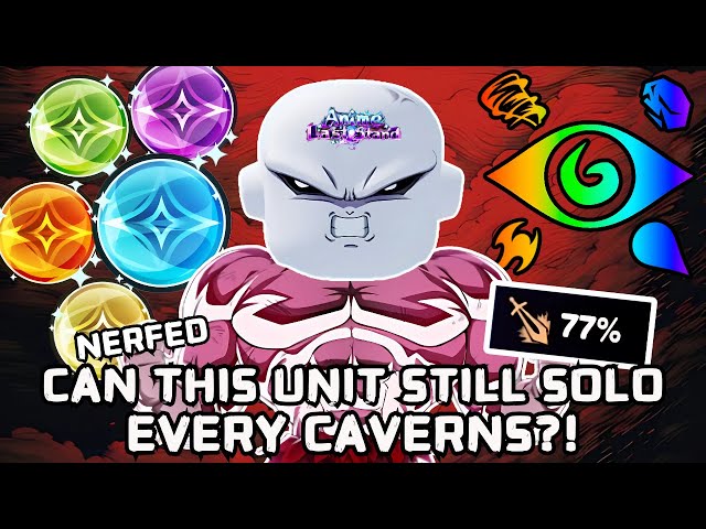 Can JIREN Still Solo All Elemental Caverns After Nerf?! | Anime Last Stand