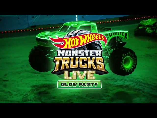 Hot Wheels Monster Trucks Live Glow Party