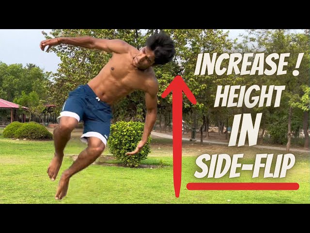 How to increase height in side flip? Make your flip smoother in easiest way.