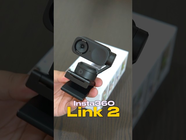 Insta360 Link 2 Unboxing: 4K Webcam + AI Tracking