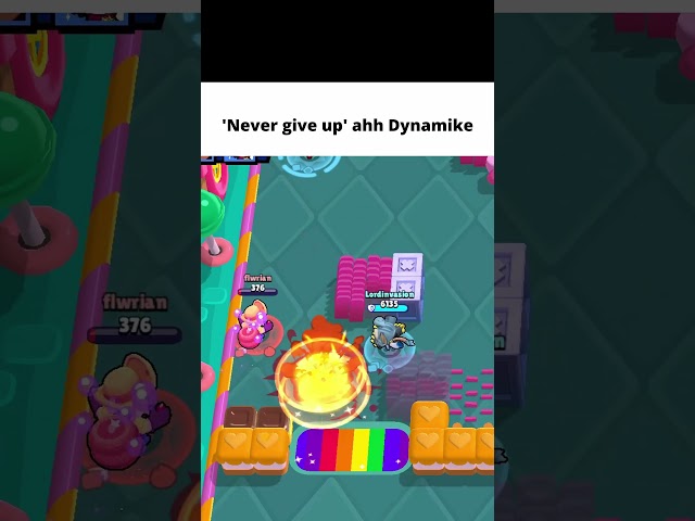 'never give up' ahh Dynamike #shorts