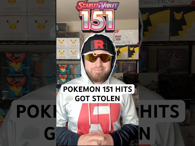 POKEMON 151 HITS GOT STOLEN!!! #teamrocketjoey #pokemon #151