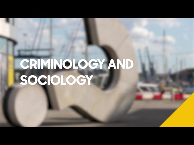 UOS - Criminology and Sociology