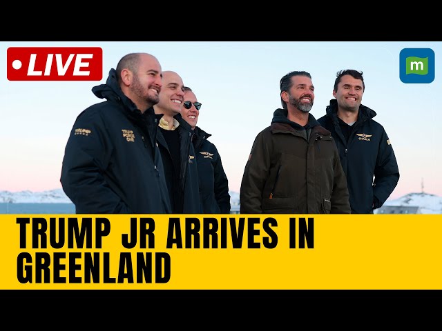 Donald Trump Jr On 'Tourist' Trip To Greenland As President-Elect Father Eyes Region | N18G