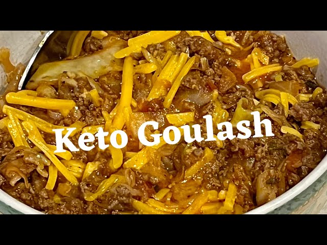 Keto Goulash