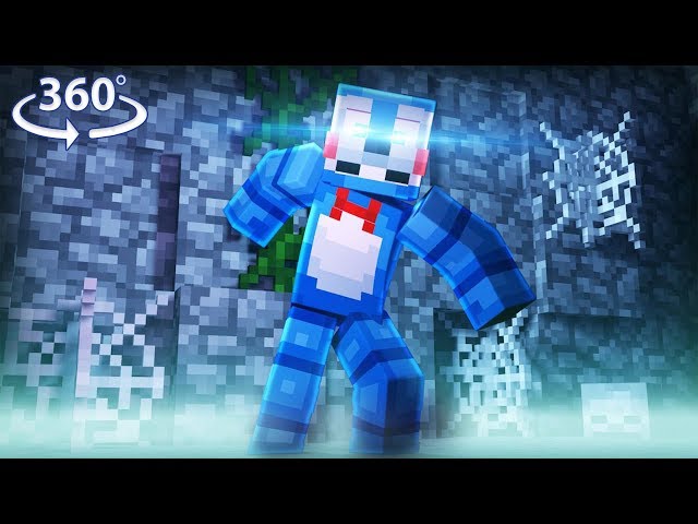 360° Five Nights At Freddy's - TOY BONNIE VISION - Minecraft 360° Video