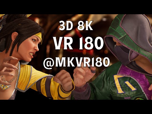 Mortal Kombat VR: Nitara vs Reptile (VR180 8K 3D Battle) | Epic Virtual Fight Scene (MQVR-9A)