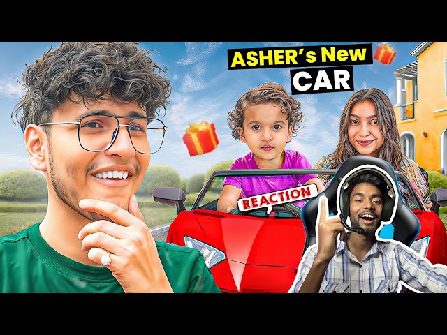 Reaction | I Suprised Asher with His Dream Car (because I broke his Old one)