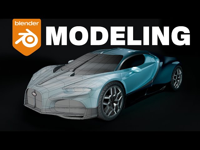 Blender Car Modeling Tutorial: From Basics to Pro Level Details (Realtime)