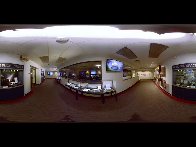 Virtual Tour of the Hubble Control Center: Exhibit Hallway Part 2