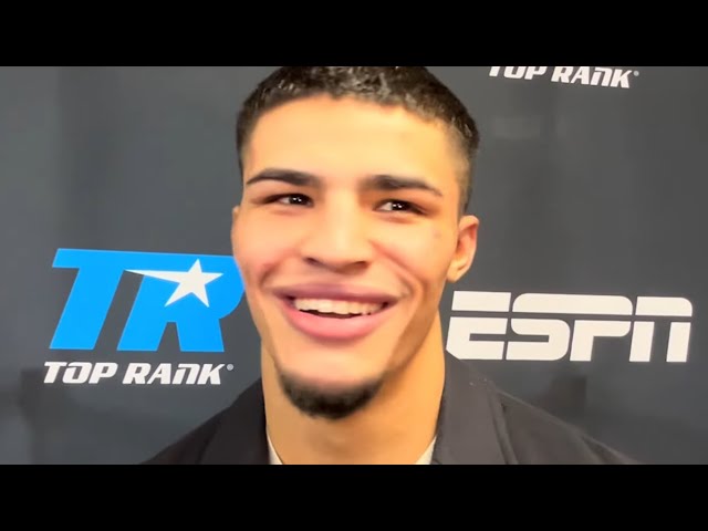 Xander Zayas CALLS OUT Fundora POST-FIGHT vs Spomer • Talks Errol Spence, Vergil Ortiz & MORE