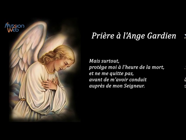 Prière à l'Ange Gardien