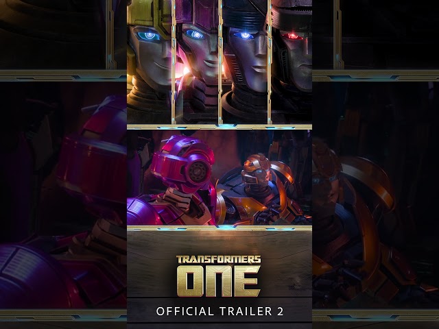 Transformers One - Official Trailer 2 #transformers #youtubeshorts