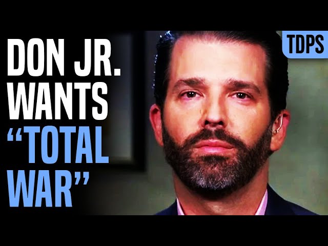 Donald Trump Jr Calls for "Total War" in Unhinged Tweet