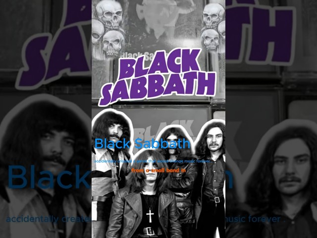 How Black Sabbath accidentally created a genre that would change music forever