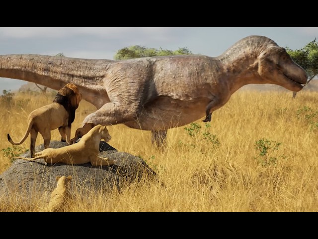 T-Rex vs African Bush Elephant | Death Duels Episode 3 Teaser | Animated