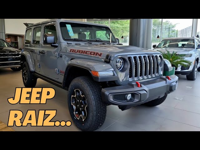 NOVA JEEP WRANGLER RUBICON 2024 - EXTERIOR E INTERIOR EM DETALHES!!!!