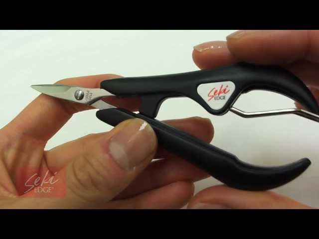 Cut Acrylic Nails with these Seki Edge Serrated Cutting Edge Scissors!