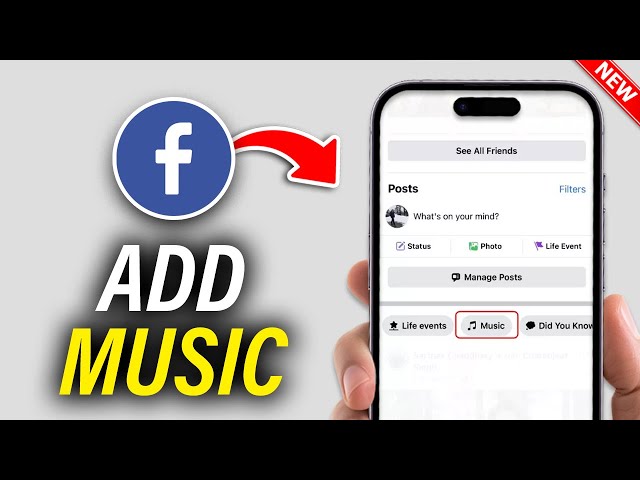 How to add music on facebook profile (New Update)