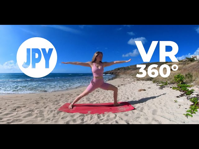 Jen Parker Yoga  - VR360 Beach Yoga - St Maarten