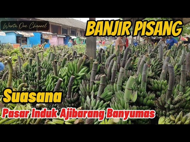 SUASANA PASAR INDUK AJIBARANG BANYUMAS HARI INI