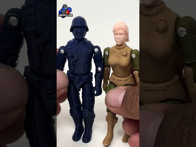 3D Printed G.I. Joes, FDM vs Resin, Larkin's Lair