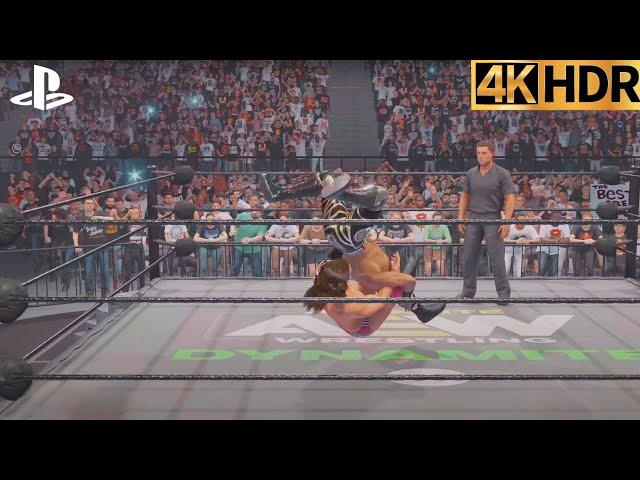 ADAM COLE VS RICOCHET - WWE2K24 PS5 4K GAMEPLAY