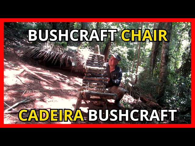 Step by step how to make a bushcraft chair