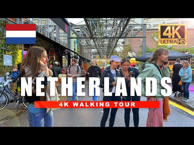 🇳🇱 Eindhoven, Netherlands Walking Tour - A Dutch Design Wonderland (4K HDR 60fps)