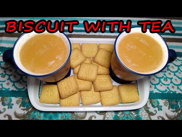 Tea With Biscuit Recipe | Easy Snacks Recipe | Tea Recipe By Pakistani Cooking Craft